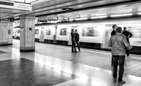 WATERLOO STATION B&W